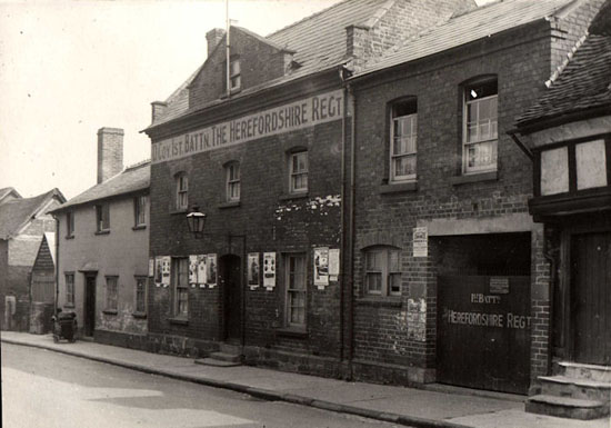 Drill Hall, New street Leominster circa 1910